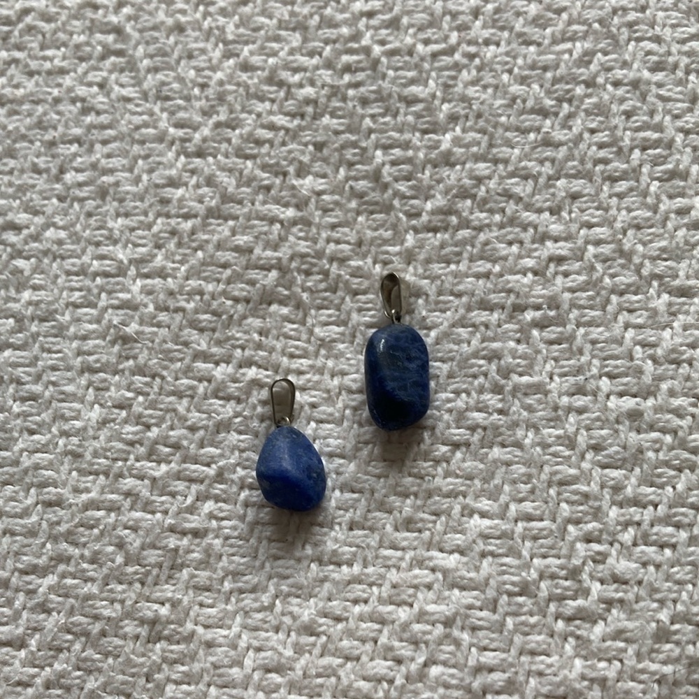 Blue Stone Pendants